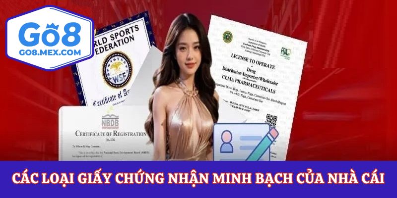 Giấy Phép Hoạt Động Cực Kì Hợp Pháp Của Nhà Cái Go8