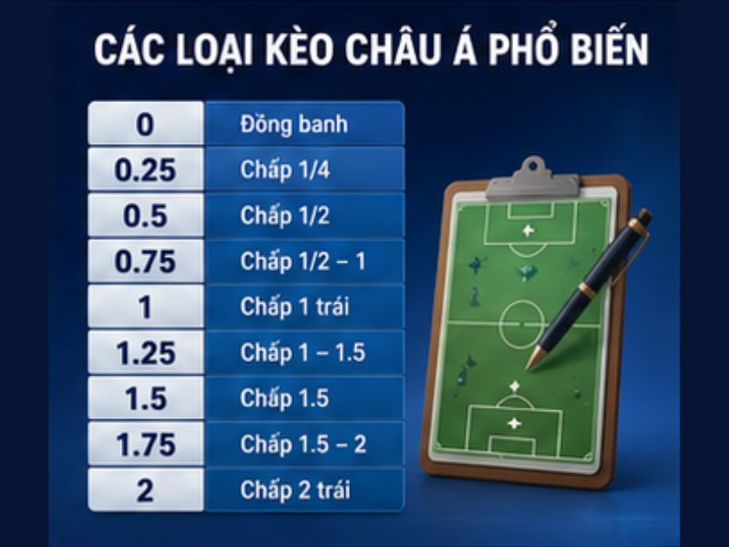Kèo Châu Á GO8: Cách Đọc, Cách Tính Handicap Chi Tiết
