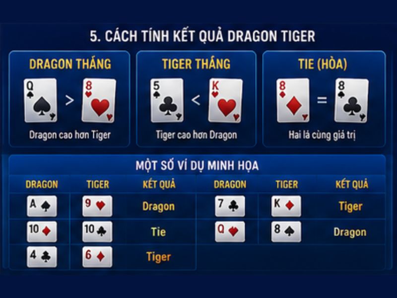 Dragon Tiger GO8 – Luật Chơi, Cách Tính Kết Quả Chi Tiết