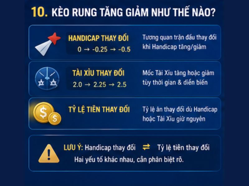 Kèo Rung GO8 Là Gì? Cách Đọc Và Phân Tích Kèo Rung