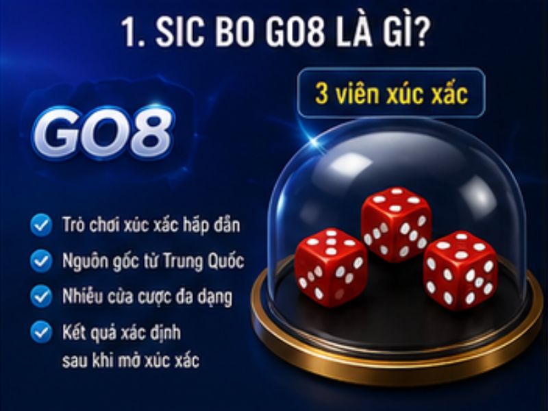 Cách Chơi Sic Bo GO8 – Hướng Dẫn Luật Chơi Và Cửa Cược